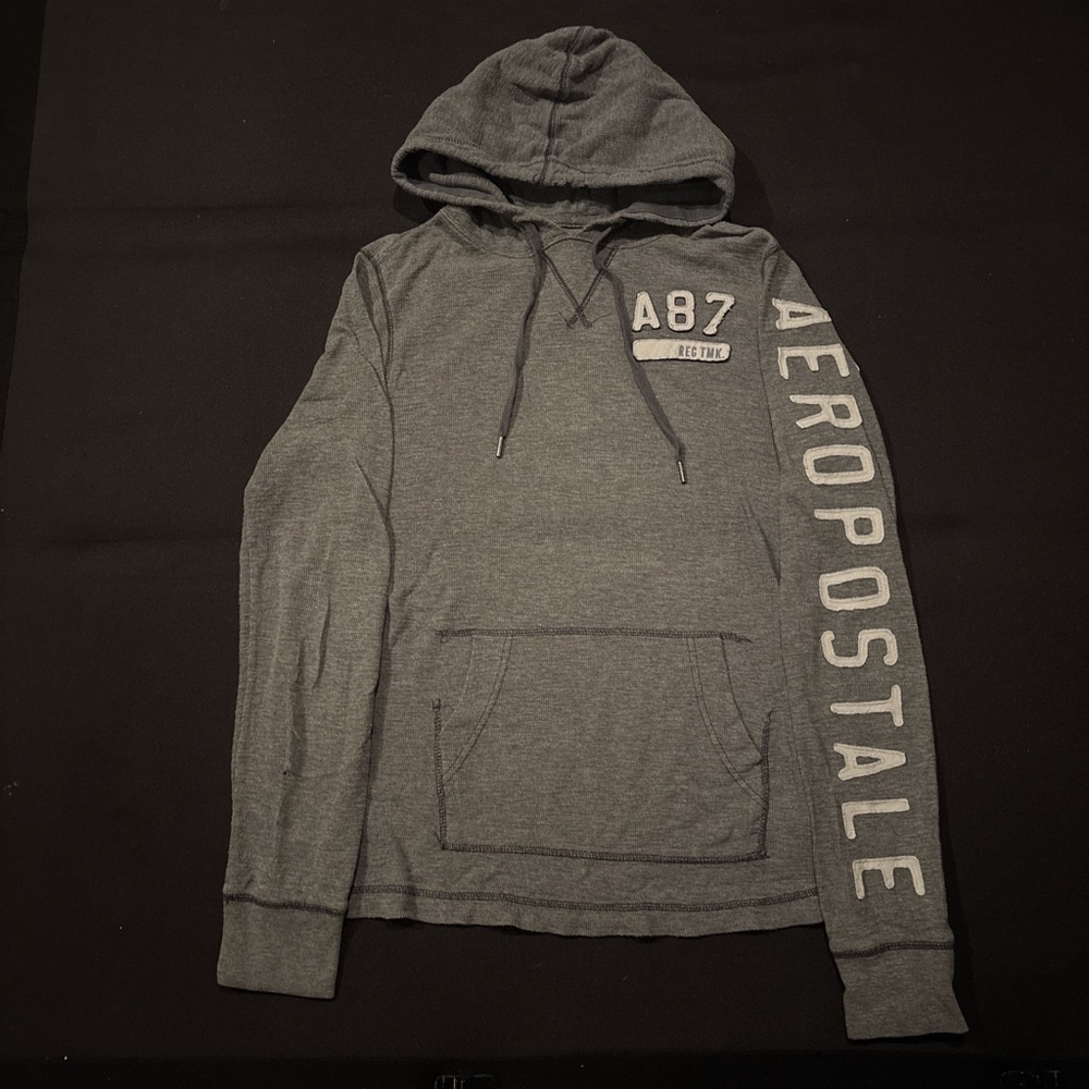 Aeropostale Charcoal Men's Hoodie